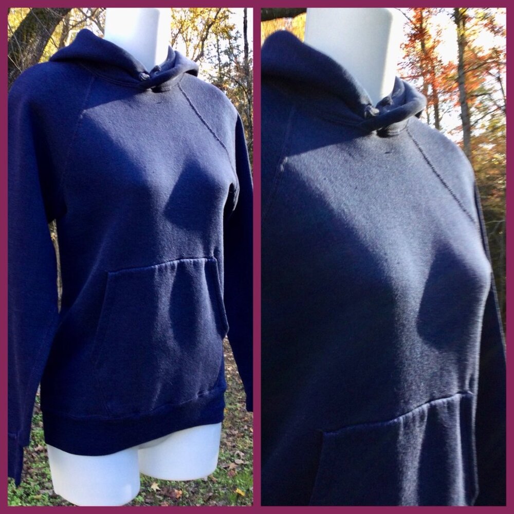Vtg Pullover Hoody, sz S, unisex